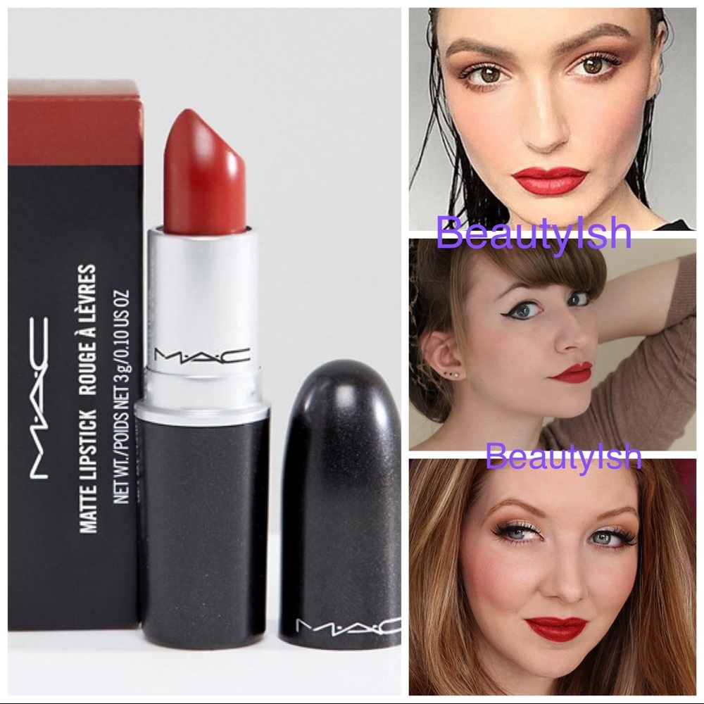 MAC matte lipstick Chili full size new in box